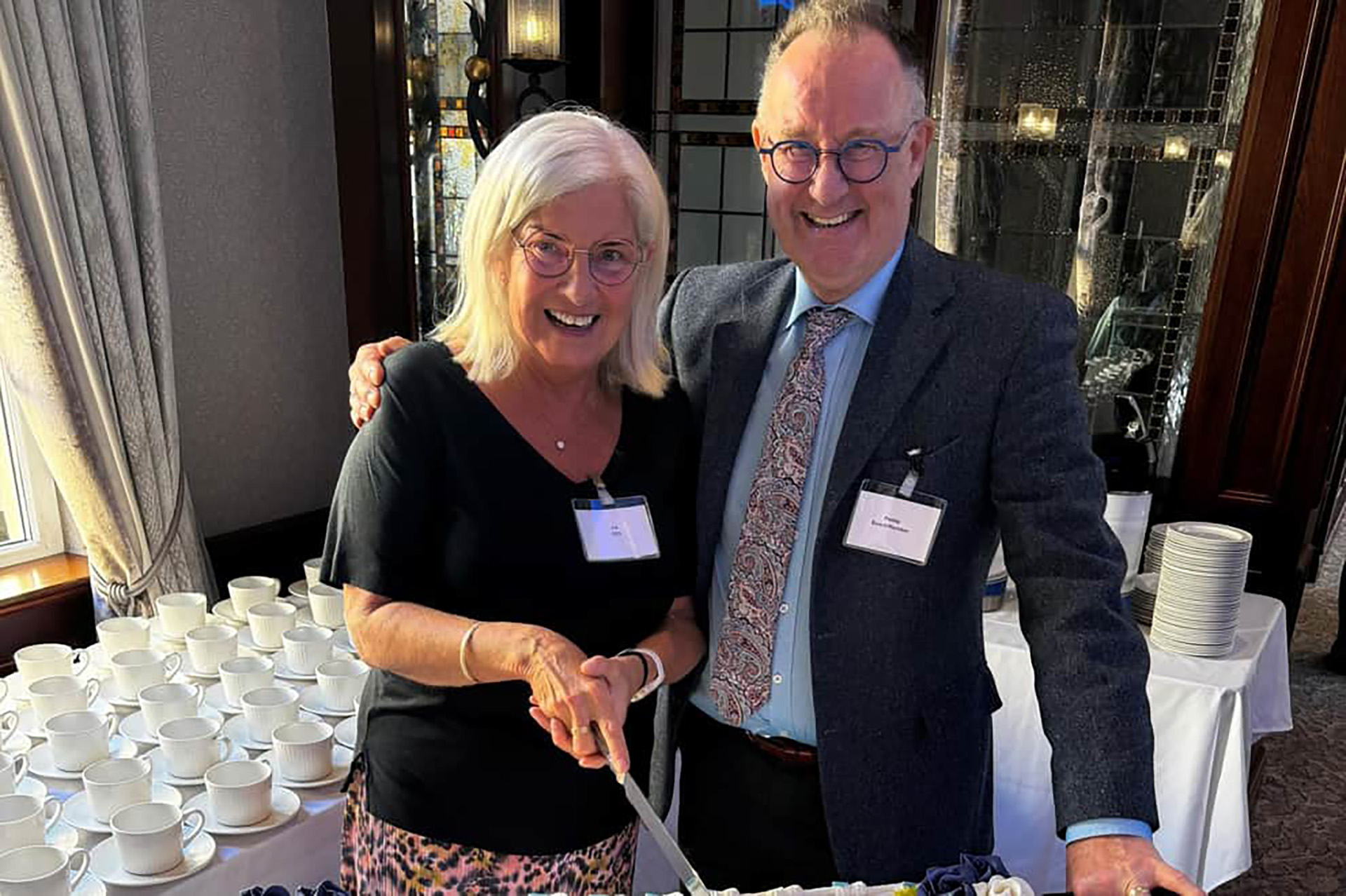 Liz Cuddy and Patrick Loughran Cake 35 Years