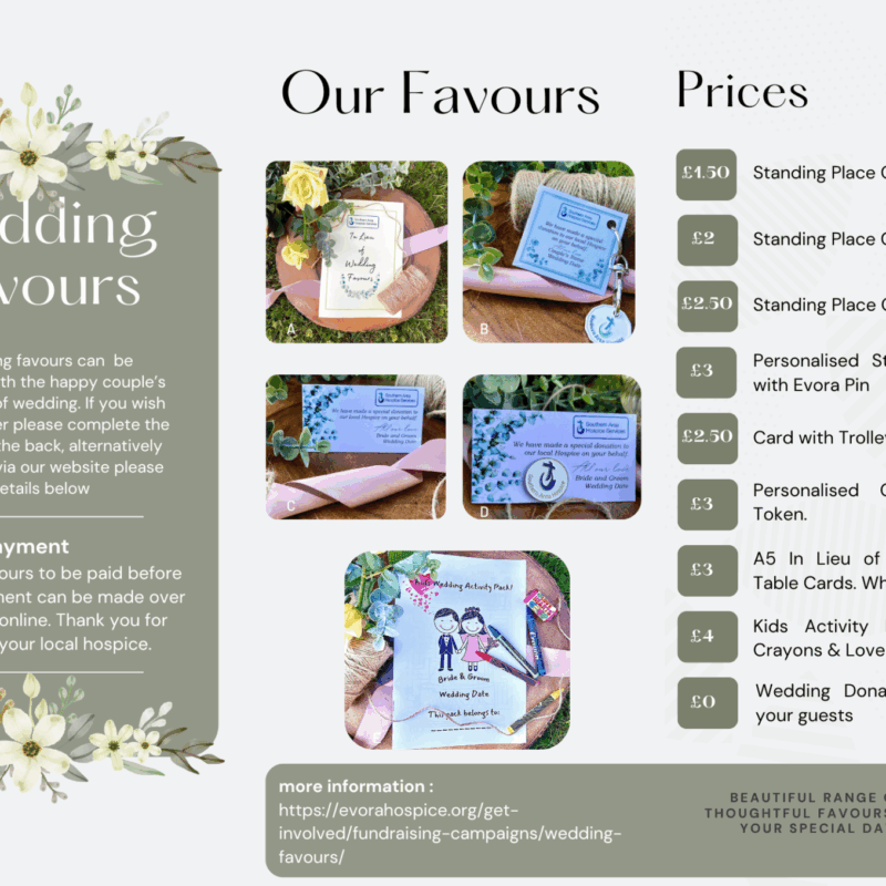 Evora Hospice Wedding Favour Brochure  (1)