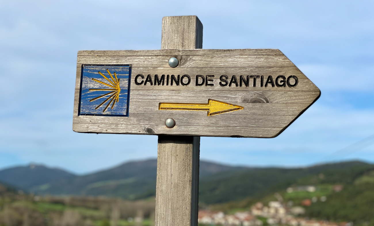 Camino stock image