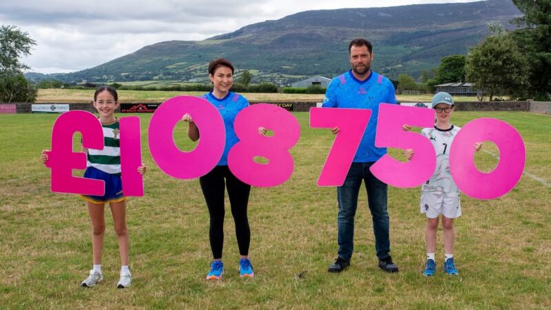 Marianne’s Swing and Stride for Hope Raises an Incredible £108,750 for Evora Hospice